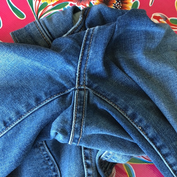 SOLD 🙌🏼 Current/Elliot High Rise Side Stripe Medium Wash Jeans Sz 28 - Picture 6 of 6